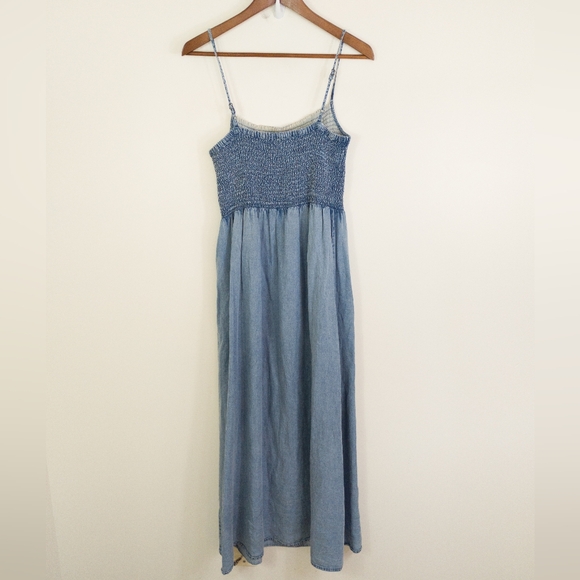 Z Supply Bayside Chambray Midi Dress Size Small - Picture 6 of 6